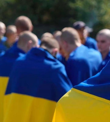 В Украину вернулись пограничники Херсонского отряда, которые были в плену с 24 февраля 2022 года