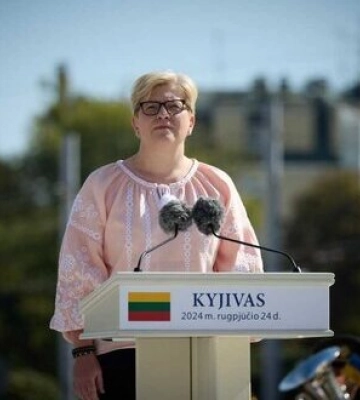 "Перемогу святкуватимемо разом! Зі світлом, газом і без русні", - премʼєрка Литви Шимоніте