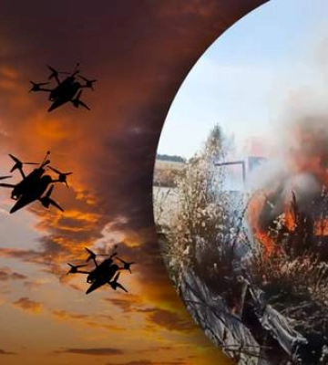 На Сумщине оккупанты атаковали дроном автомобиль гражданских: погибли супруги