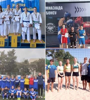 Юні сумські спортсмени відзначилися на літній гімназіаді України
