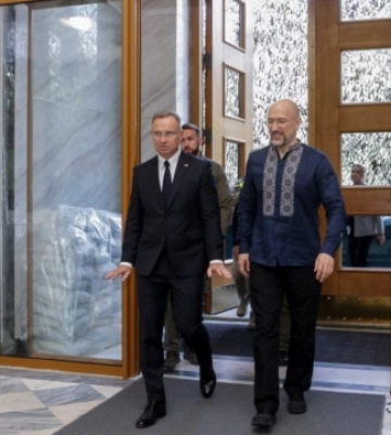 Шмигаль і Дуда обговорили підтримку України на євроінтеграційному та євроатлантичному шляху