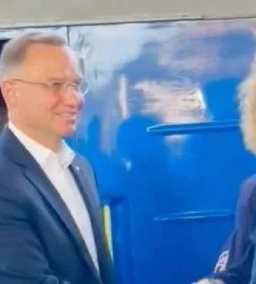 Президент Польщі приїхав до Києва (ФОТО)