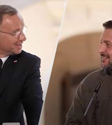 &quot;У мене може бути зайнято&quot;: Зеленський розсмішив Дуду під час його заяви про росіян