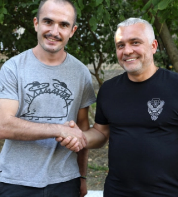 Бойовий медик Конопля зустрівся із начальником ОВА в одеській лікарні та припиняє голодування