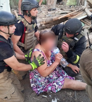 Внаслідок авіаудару росіян по Білопіллю одна людина загинула, ще троє травмовані
