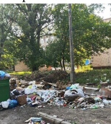 На окупованих територіях сміття не вивозиться тижнями, подекуди - місяцями, - "Жовта стрічка". ВІДЕО+ФОТОрепортаж