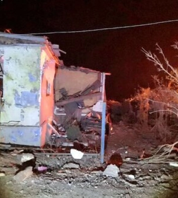 Пожежа та пошкоджені будинки: наслідки ракетного удару по Балаклії