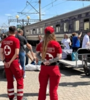 В Мукачево прибув евакуаційний потяг з Покровська