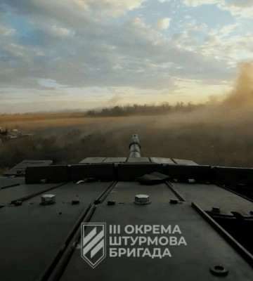 Третья штурмовая показала первое видео наступления на Харьковщине