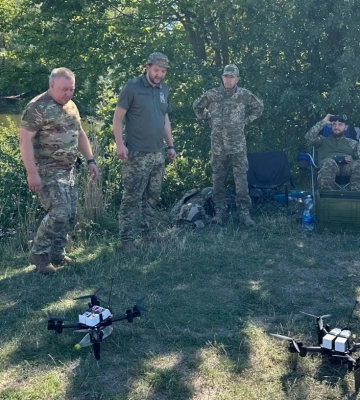 Міський голова Черкас вручив нагороди воїнам 156 окремого батальйону
