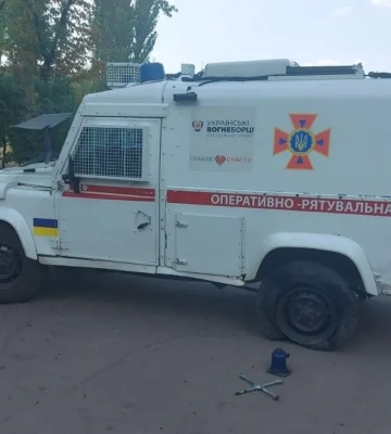 Окупанти на Донеччині атакували дроном авто евакуаційної групи &quot;ФЕНІКС&quot;: що відомо