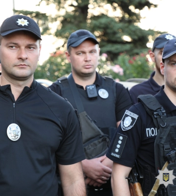 У Черкасах правоохоронці здійснювали перевірки у День Незалежності