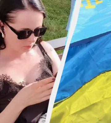 Во Львове уволили работницу ОВА, которая игнорировала гимн Украины и показывала средний палец. Видео