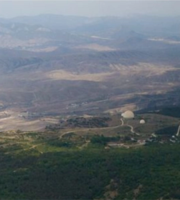 В Крыму под Феодосией разгорелся масштабный пожар