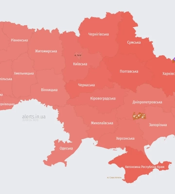 Про вибухи повідомляють у Хмельницькому, Дніпрі та Вінниці під час повітряної тривоги