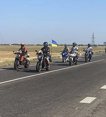 До Дня Незалежності байкери організували Моторух Херсон – Миколаїв