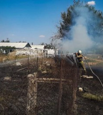 Минулої доби в області виникло 39 пожеж, під час однієї врятовано чоловіка