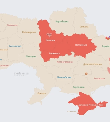 На Київщині ППО працює по ворожих дронах - ОВА