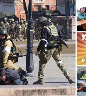 Під наглядом злочинців, або Як на окупованій Херсонщині росгвардійці «виховують» українських дітей