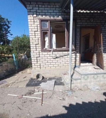 ПВО оккупантов под Мелитополем ранило двух мирных жителей 