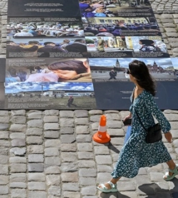 У центрі Львова відкрили фотовиставку про кримських політв&#039;язнів