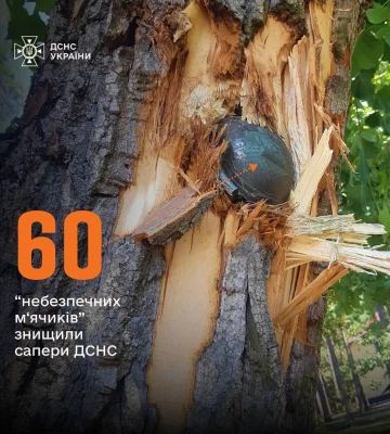 У Києві серед уламків російської ракети Х-101 знайшли 60 &quot;небезпечних м‘ячиків&quot;. Подробиці і фото