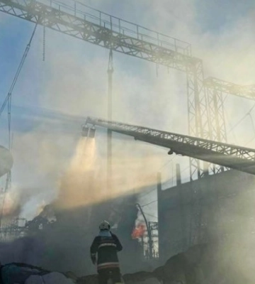 Во время воздушной атаки в Киевской области повреждены два энергообъекта