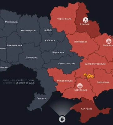 Враг атакует: Угроза баллистического удара с северо-востока, взрывы в трех городах