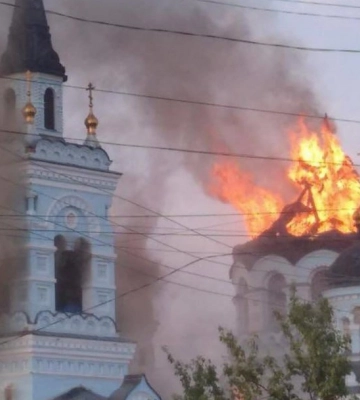 Православний храм на Донеччині знову постраждав під російським вогнем