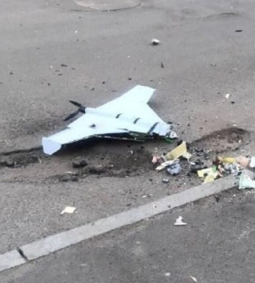 Уламки ворожих ракет спричинили пожежу в лісопарковій зоні Києва: без жертв