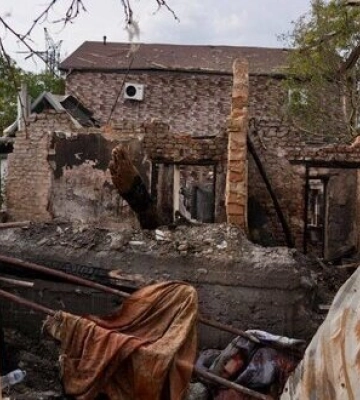 Наслідки атаки &quot;шахедів&quot; на Запоріжжя. ФОТОрепортаж