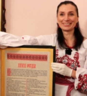 В Острозі майстер-клас проведе майстриня-рекордсменка вишиваних шедеврів