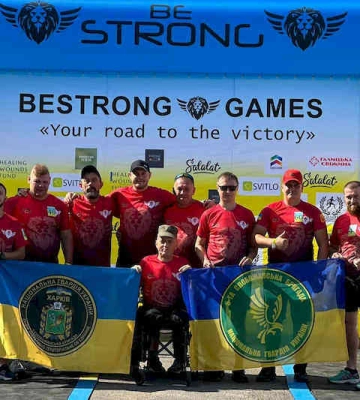 Слобожанські гвардійці вибороли на BESTRONG GAMES 9 призових місць