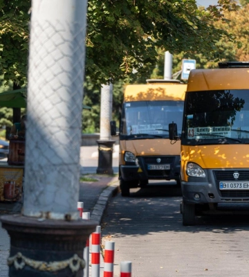 Коли планують завершити встановлення валідаторів у маршрутках Полтави