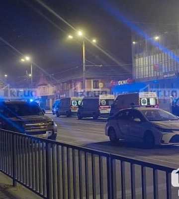 Патрульна поліція показала перші хвилини після ракетної атаки по Кривому Рогу