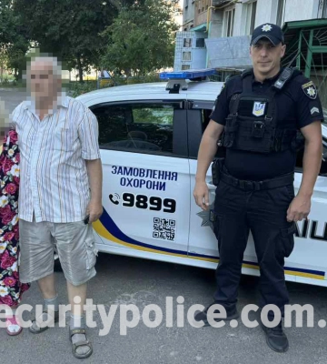 У Черкасах поліцейські допомогли переселенці, яка загубилася