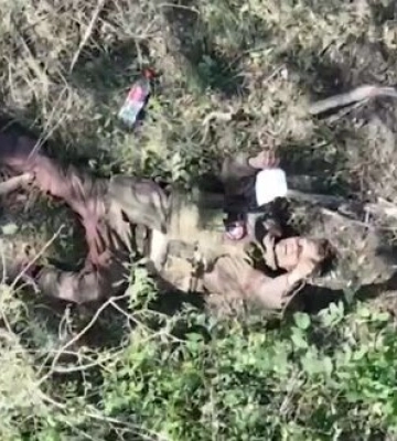 Бійці Нацгвардії полонили російського загарбника на Харківському напрямку. ВIДЕО