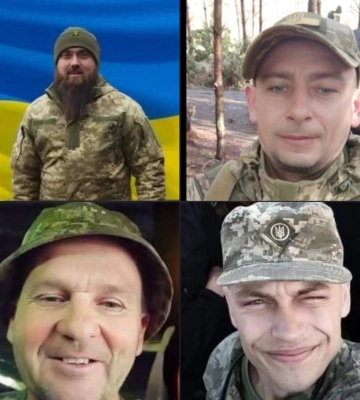 На Рівненщині поховали чотирьох захисників: Сергія Томковича, Миколу Новосада, Андрія Ковпанька та Вадима Кібиша