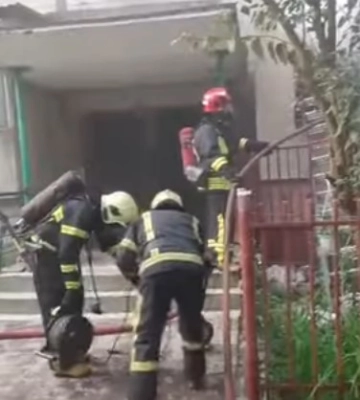 У селі на Львівщині горів гараж