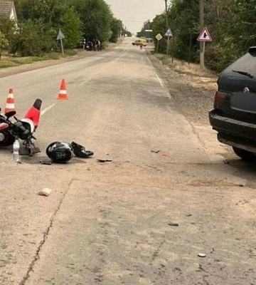 На Одещині в ДТП постраждав 14-річний мотоцикліст