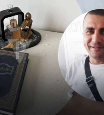 Все наперекосяк, а Библия – цела, – житель Кривого Рога, уцелевший при ударе по &quot;Авроре&quot;