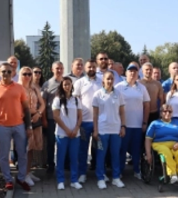 XVII літні Паралімпійські ігри: у Рівному урочисто підняли Паралімпійський прапор