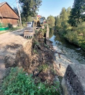 На Хустщині проводять аварійно-відновлювальні роботи на деяких проблемних ділянках