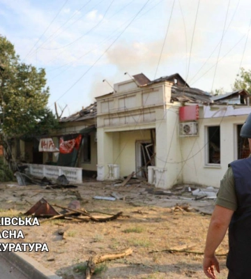 Окупанти вдарили КАБом по центральній частині Куп’янська