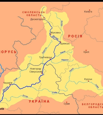 У річці Десна під Києвом виявили отруйні речовини, що стікають з території РФ