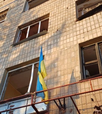 Окупанти вдарили КАБом по центральній частині Куп’янська