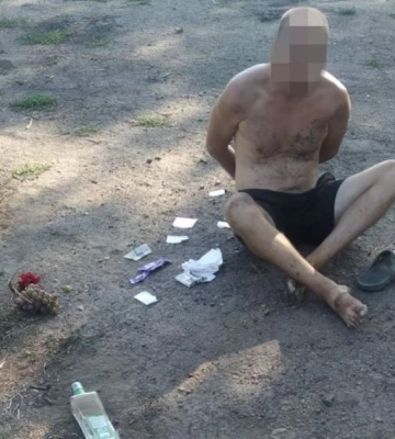 На Одещині неадекватний чоловік налякав ножем відвідувачів храму