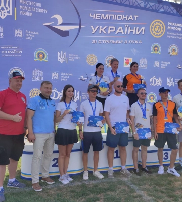 Сумчани з медалями чемпіонату України зі стрільби з лука