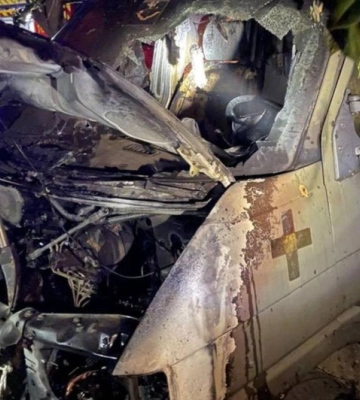 Двоє чоловіків палили військові авто у Кропивницькому