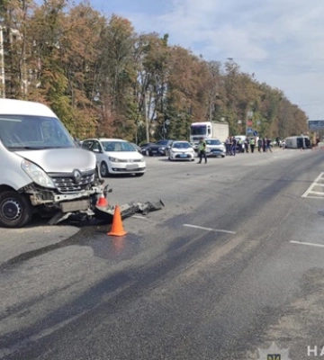 В Виннице в ДТП пострадали семь пассажиров маршрутки